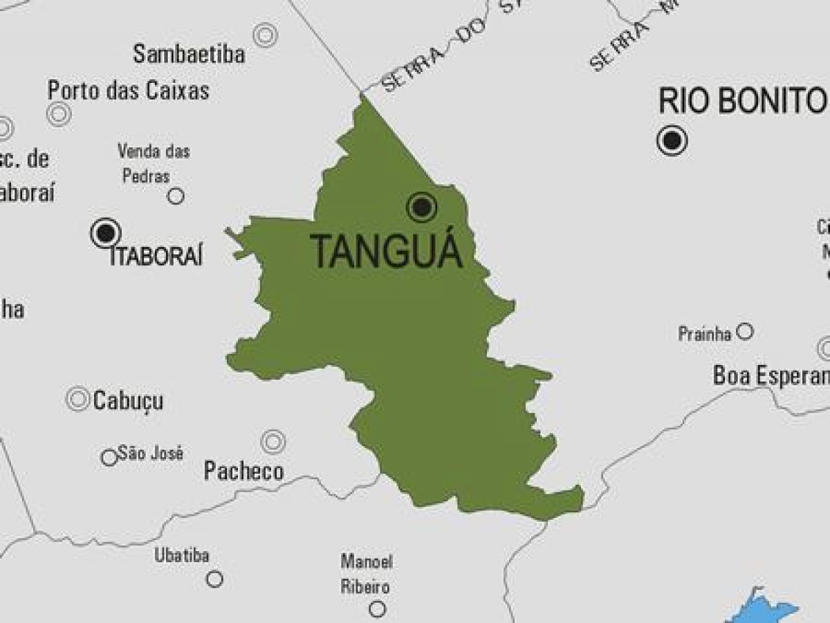 แผนที่ของ Tanguá municipality