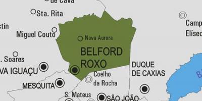 แผนที่ของ Belford Roxo municipality