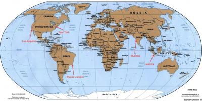 แผนที่ของ brazil. kgm ในโลก