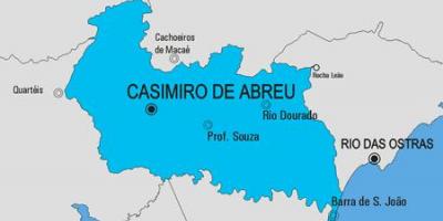 แผนที่ของ Carmo municipality