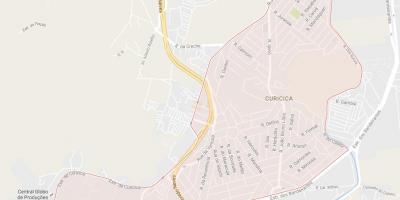 แผนที่ของ Curicica