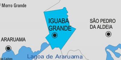 แผนที่ของ Iguaba นด์ municipality