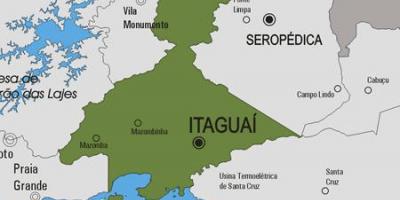 แผนที่ของ Itaguaí municipality
