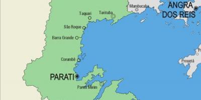 แผนที่ของ Parati municipality