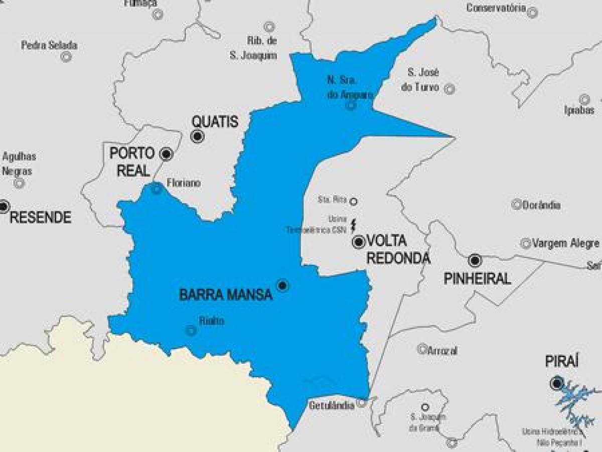 แผนที่ของ Barra zambia_ provinces. kgm municipality
