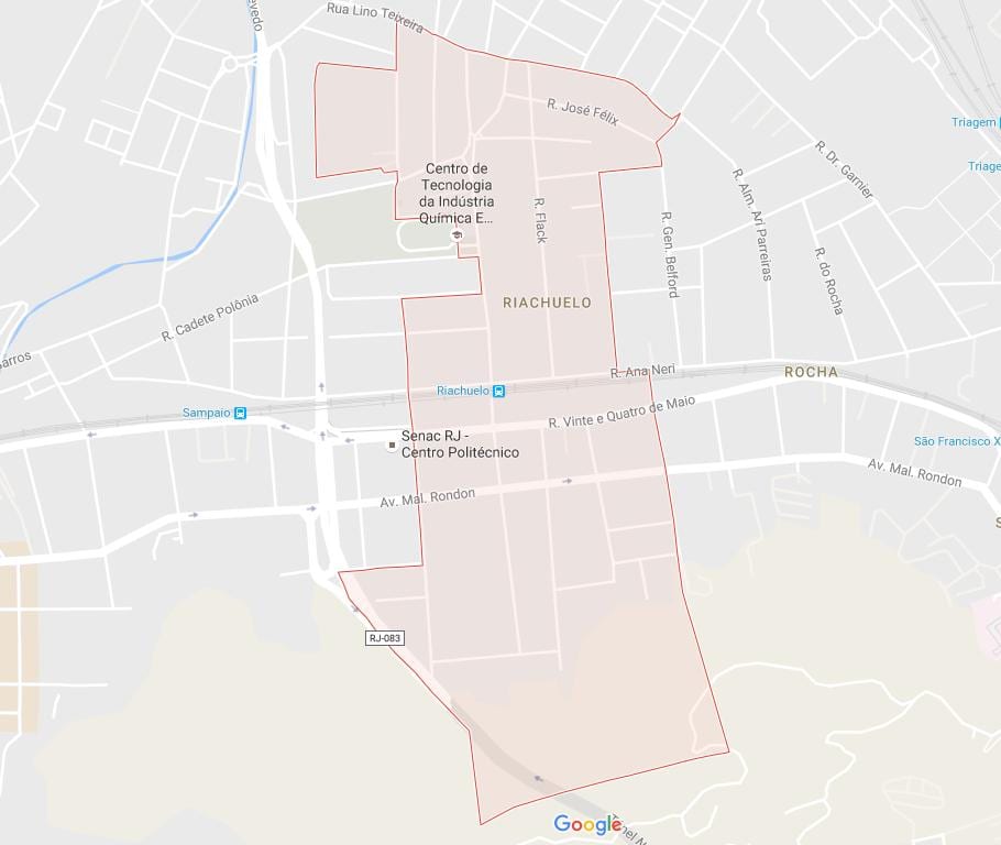 แผนที่ของ Riachuelo