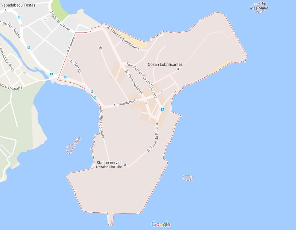 แผนที่ของ Ribeira