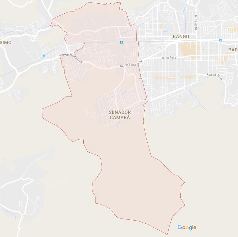 แผนที่ของ Senador Camará