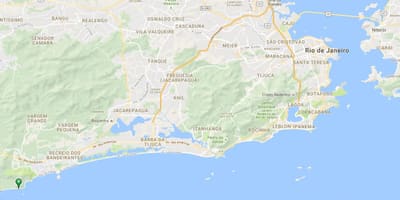 แผนที่ของชายหาด Abricó