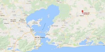 แผนที่ของสุสาน São João บาทิสต้า