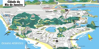 แผนที่ของ 3 มิติ brazil. kgm