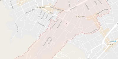 แผนที่ของ Andaraí