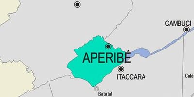 แผนที่ของ Aperibé municipality