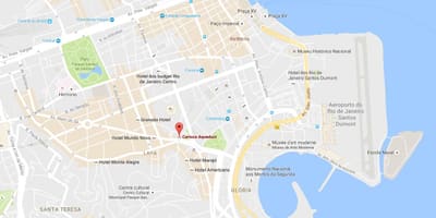 แผนที่ของ Arcs ของ Lapa