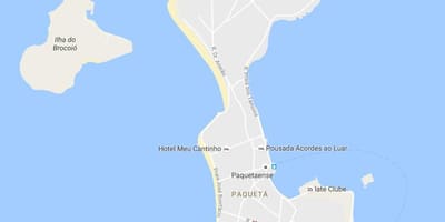 แผนที่ของ bairro Paquetá
