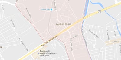 แผนที่ของ Barros Filho