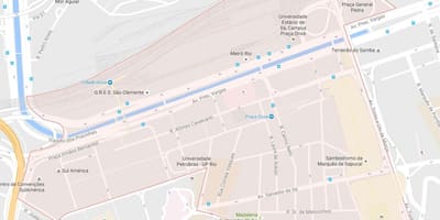 แผนที่ของ Cidade โนวาสโค