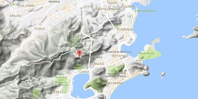 แผนที่ของ Corcovado