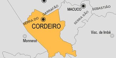 แผนที่ของ Cordeiro municipality
