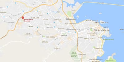 แผนที่ของ Engenhão