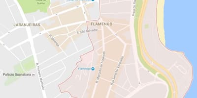 แผนที่ของ Flamengo