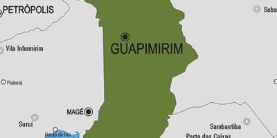 แผนที่ของ Guapimirim municipality