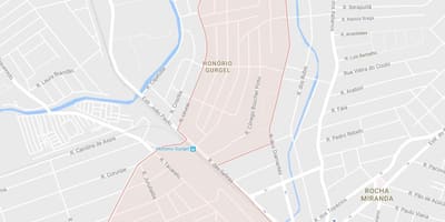 แผนที่ของ Honório Gurgel