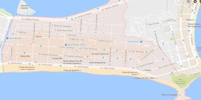 แผนที่ของ Ipanema