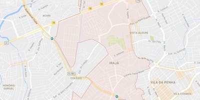 แผนที่ของ Irajá
