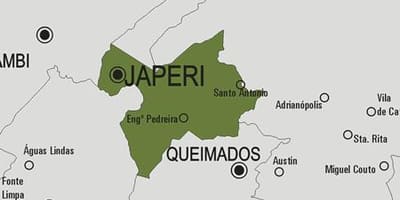แผนที่ของ Japeri municipality