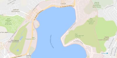 แผนที่ของ Lagoa