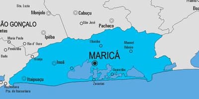 แผนที่ของ Maricá municipality
