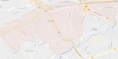 แผนที่ของ Pavuna
