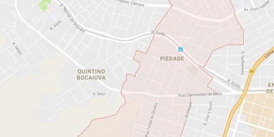 แผนที่ของ Piedade