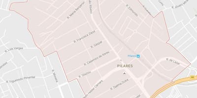 แผนที่ของ Pilares