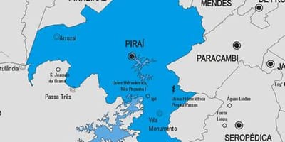 แผนที่ของ Piraí municipality