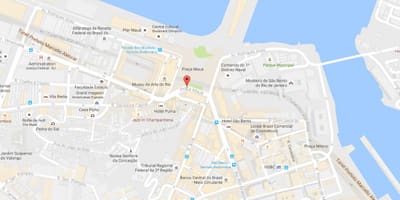 แผนที่ของ Praça Mauá