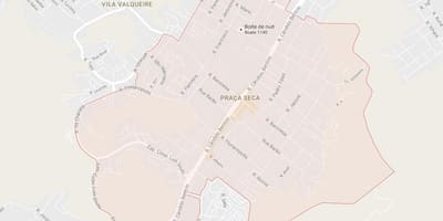 แผนที่ของ Praça Seca