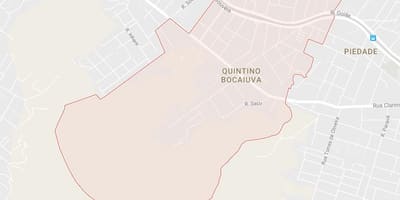 แผนที่ของ Quintino Bocaiúva