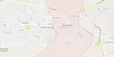 แผนที่ของ Realengo