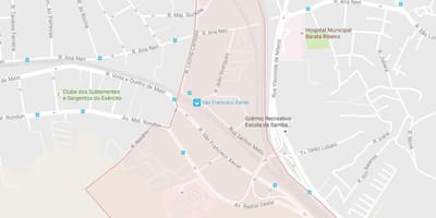 แผนที่ของ São คาเวียร์ฟรานซิสโก