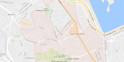 แผนที่ของ São Cristóvão