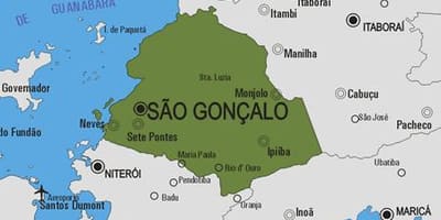 แผนที่ของ São Gonçalo municipality