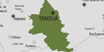 แผนที่ของ Tanguá municipality