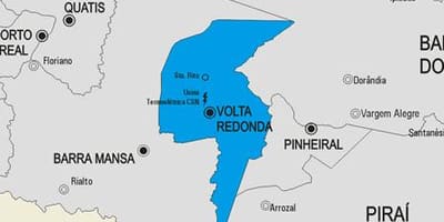 แผนที่ของ Vassouras municipality