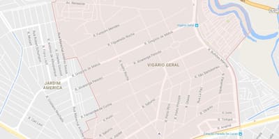แผนที่ของ Vigário Geral