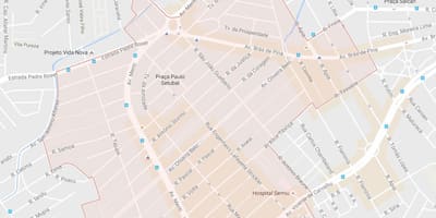 แผนที่ของ Vila อัยการ Penha