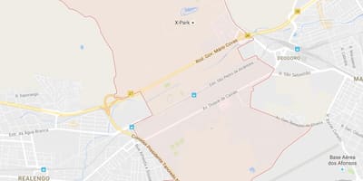 แผนที่ของ Vila Militar